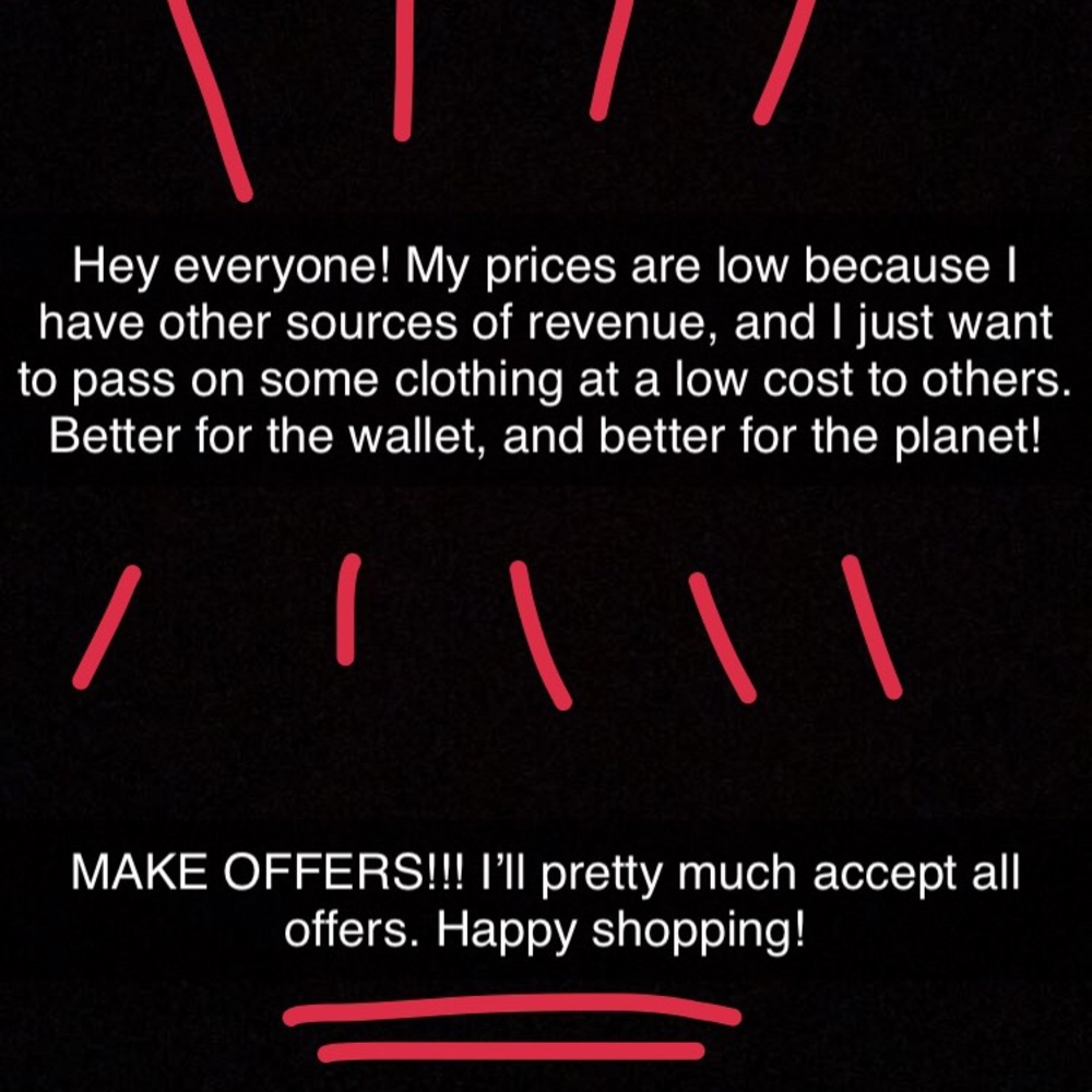 MAKE OFFERS!!! Low costs for high quality.